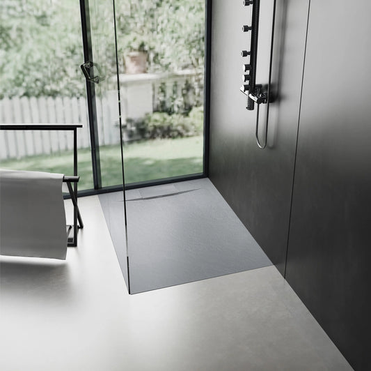 Duschtasse Bazalt Grey 90x90  1