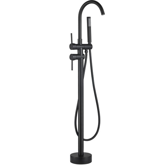 Wannenarmatur Rea Lungo Ortis black 1
