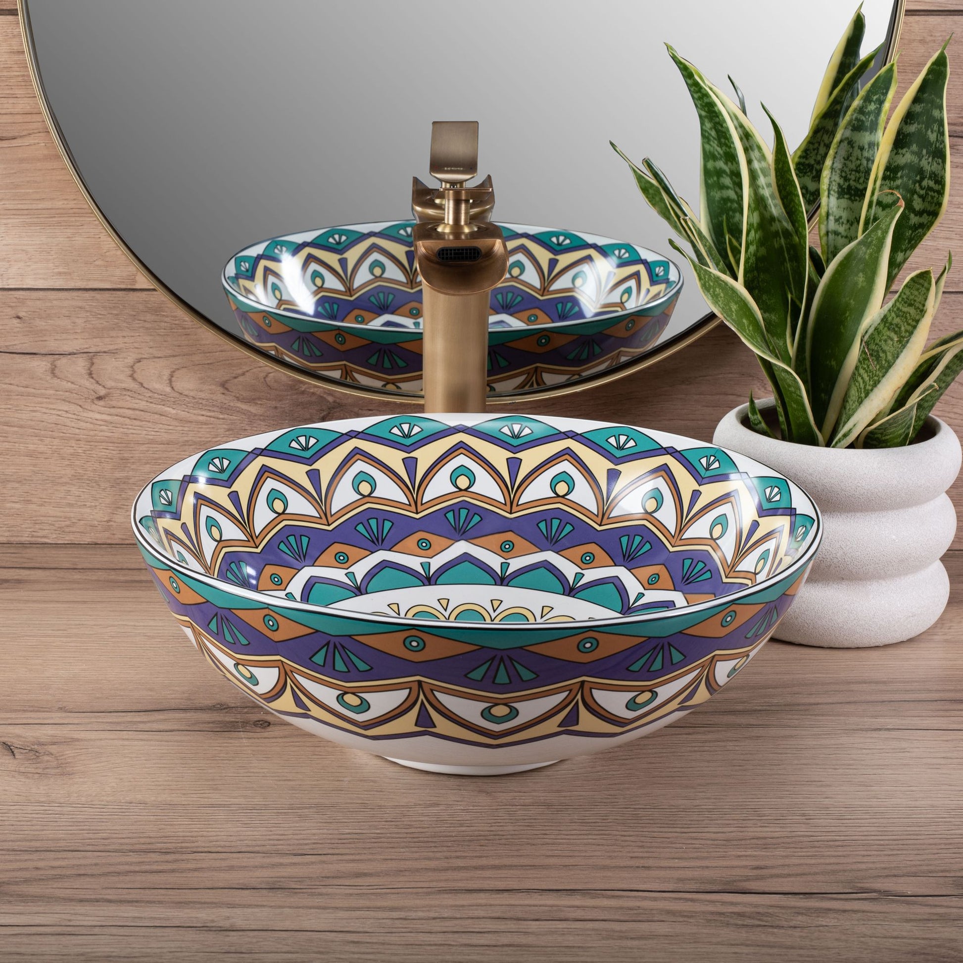 Aufsatzwaschbecken Rea Aztec 3