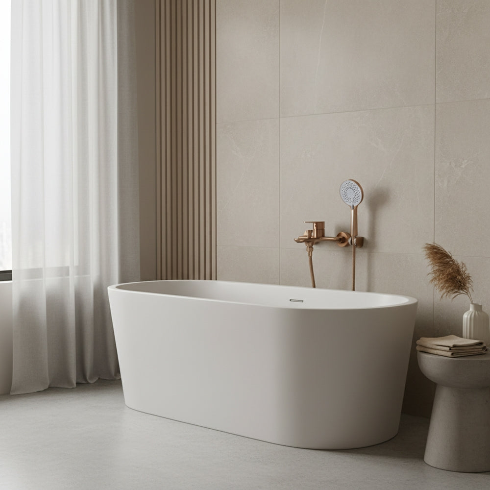 Wannenarmatur Rea Drop Brush Copper  3