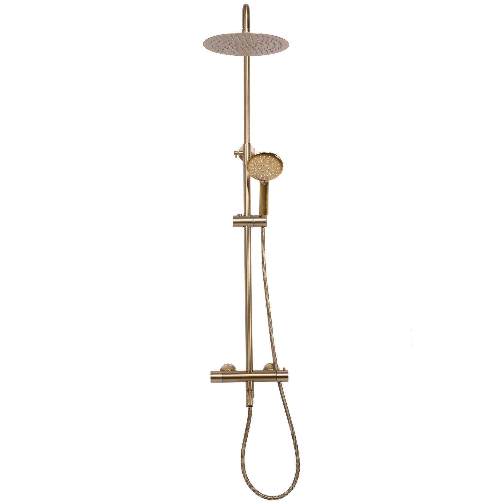 Duschgarnitur mit Thermostat REA Lungo Gold Brush  4