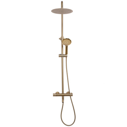 Duschgarnitur mit Thermostat REA Lungo Gold Brush  4