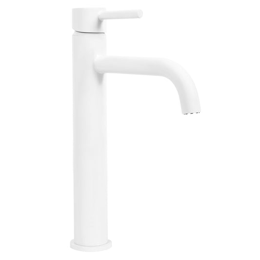 Waschbeckenarmatur Rea Lungo White High  1