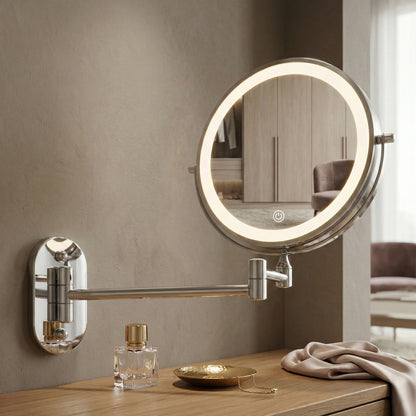 Spiegel LED Glow Chrome  2