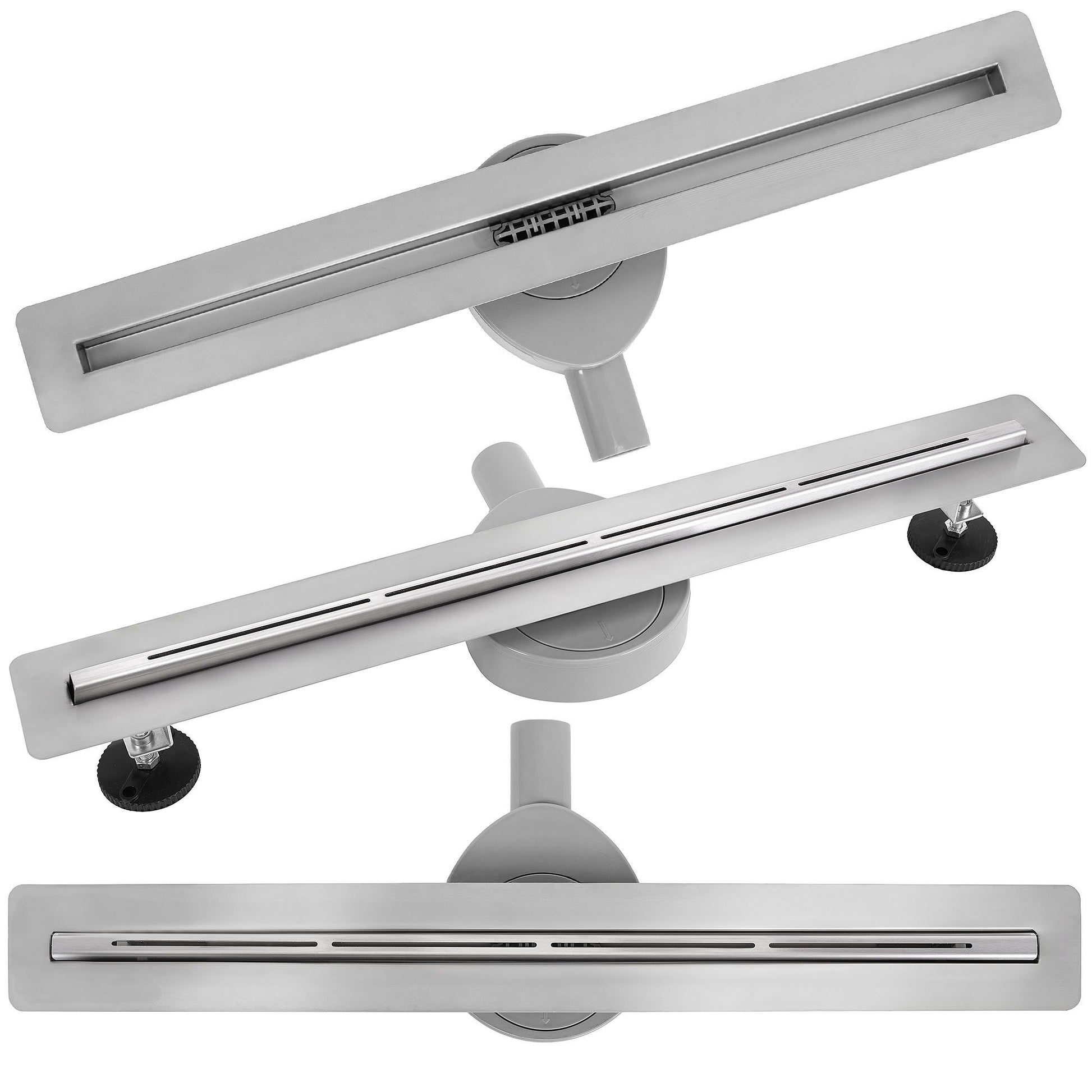 Duschrinne Rea FILO Nickel Brush 80  1