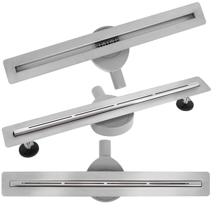 Duschrinne Rea FILO Nickel Brush 80  1