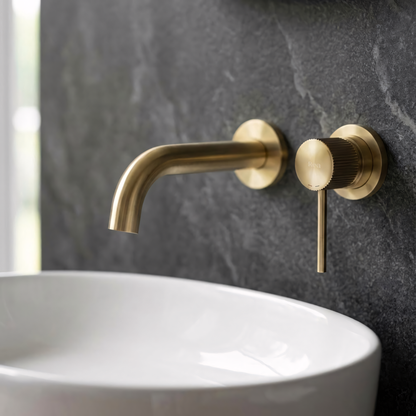Unterputz Armatur Rea  Lungo Stripe Brush Gold  4