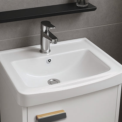 Badezimmermöbel-set Mit Waschbecken Molly 40cm White  3