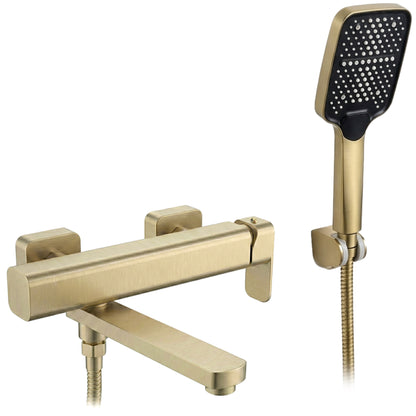 Wannenarmatur Rea Arlo Gold Brush  1