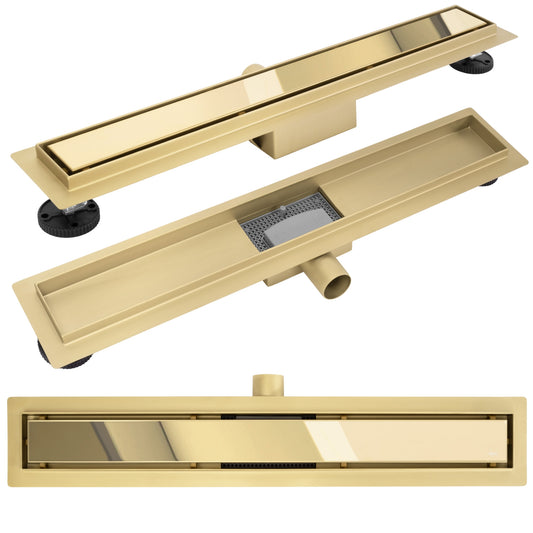 Duschrinne Rea Neox Gold 50  1