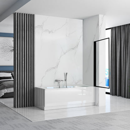 Badewanneaufsatz drehbar Rea Lagos 80  3