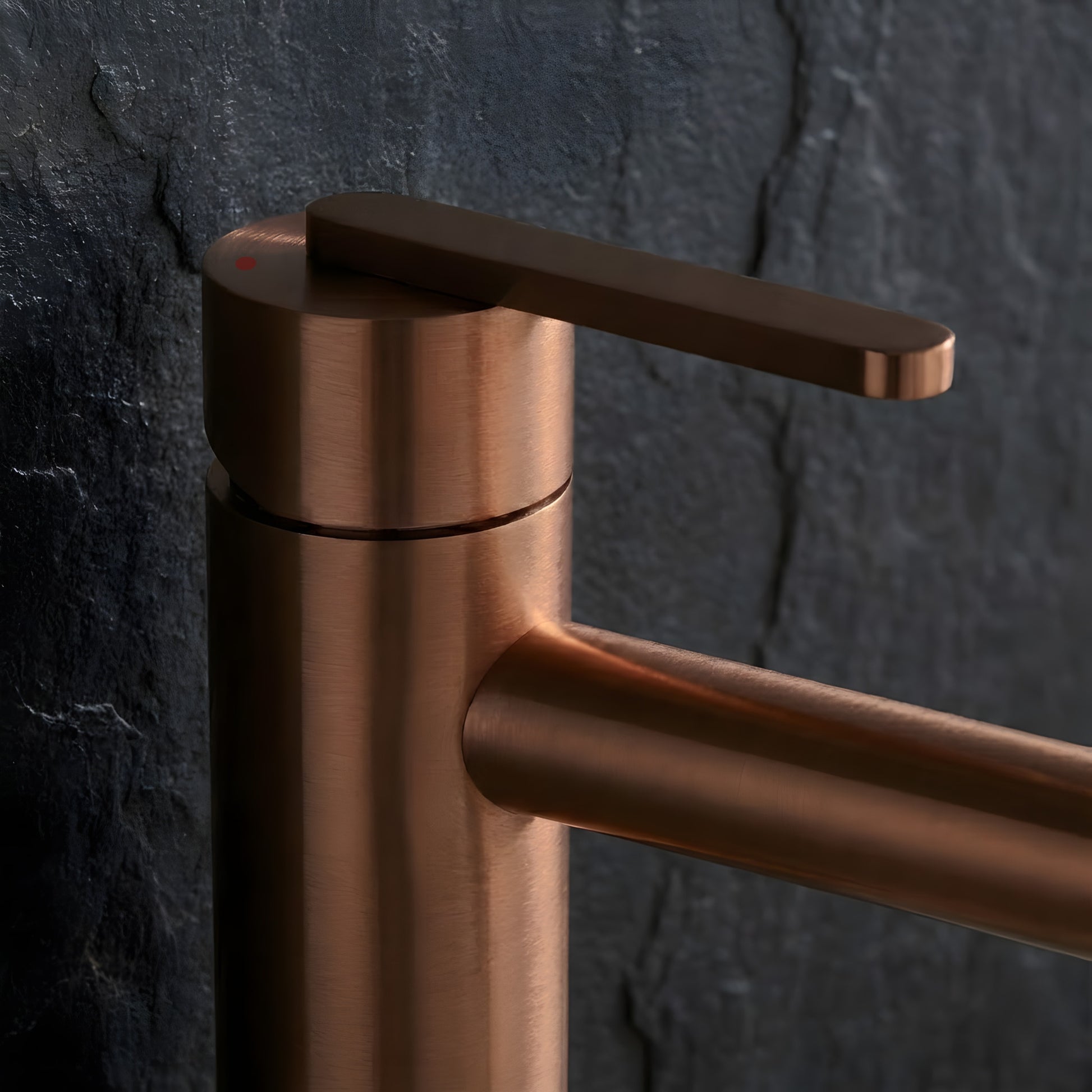 Waschbeckenarmatur Rea Ontario Brush Copper  4