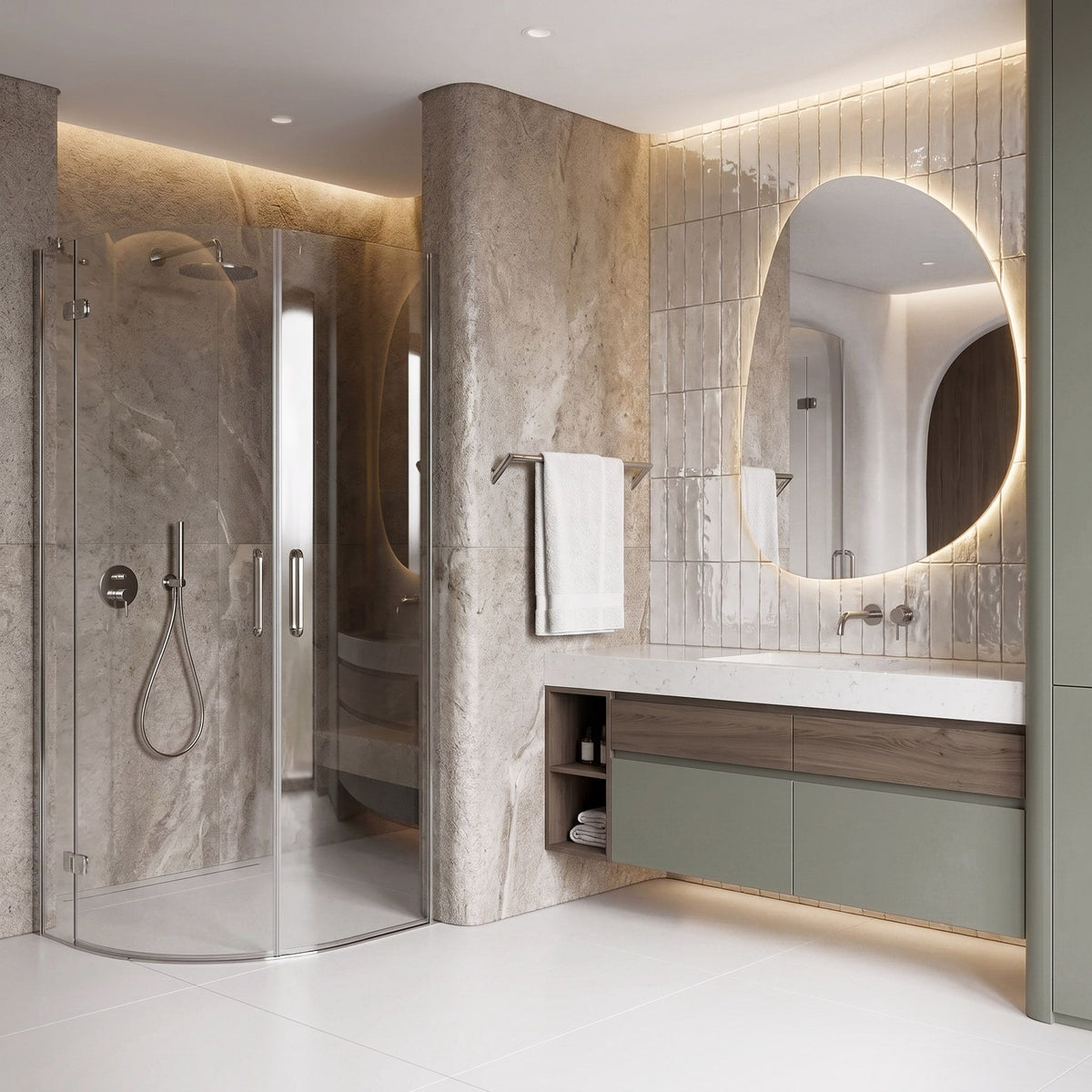Badezimmer-Aufhänger Will Chrome 4