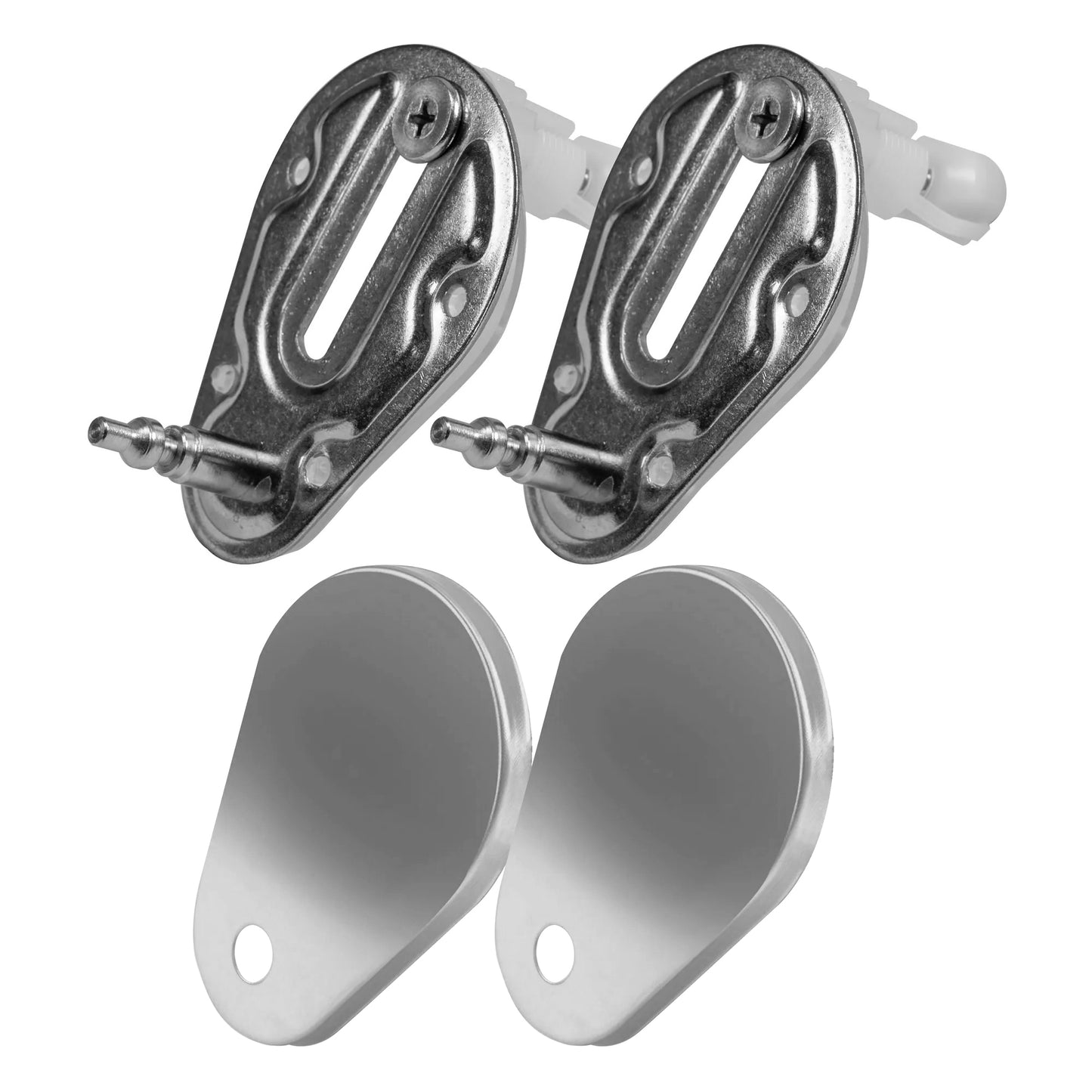 WC Schüssel Randlos Carlo white Mini Flat Gold Edge  6