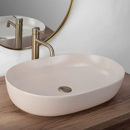 Aufsatzwaschbecken Rea CLEO 61 BEIGE MATT  2