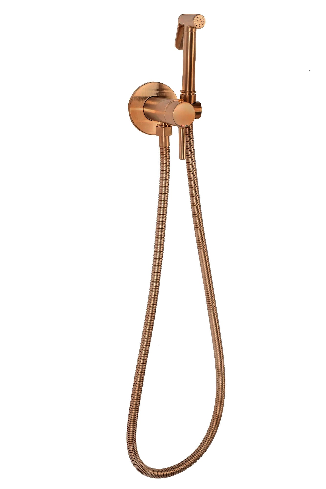 Bidetarmatur  Lungo Loop Copper Brush  6