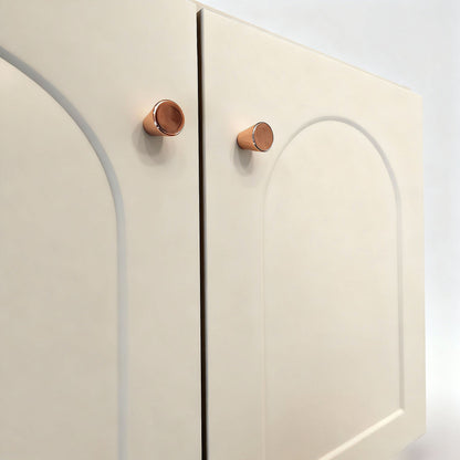 Badezimmermöbel-Set mit Waschbecken Denver 60cm Creme  3