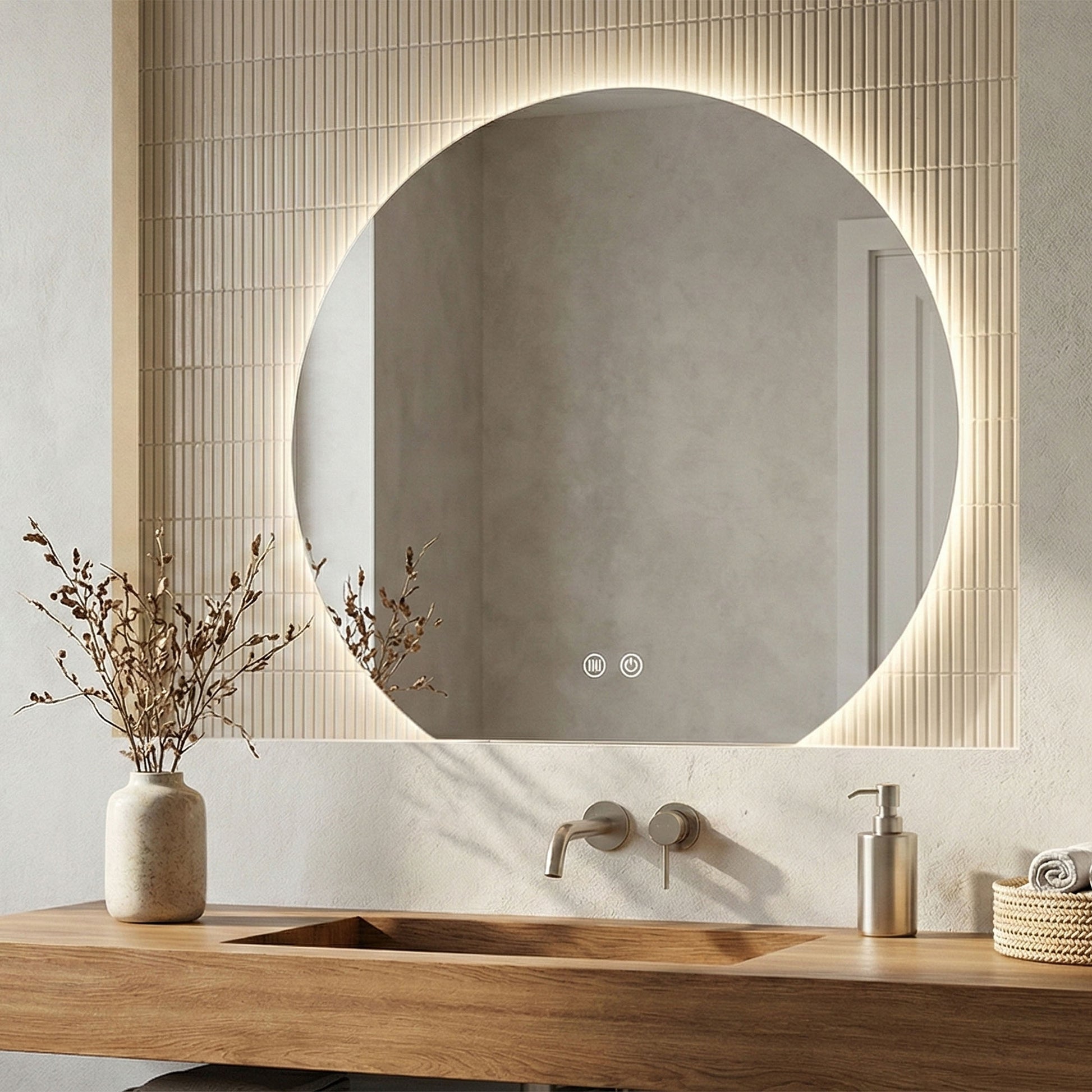 Spiegel LED 90cm Fabio  2