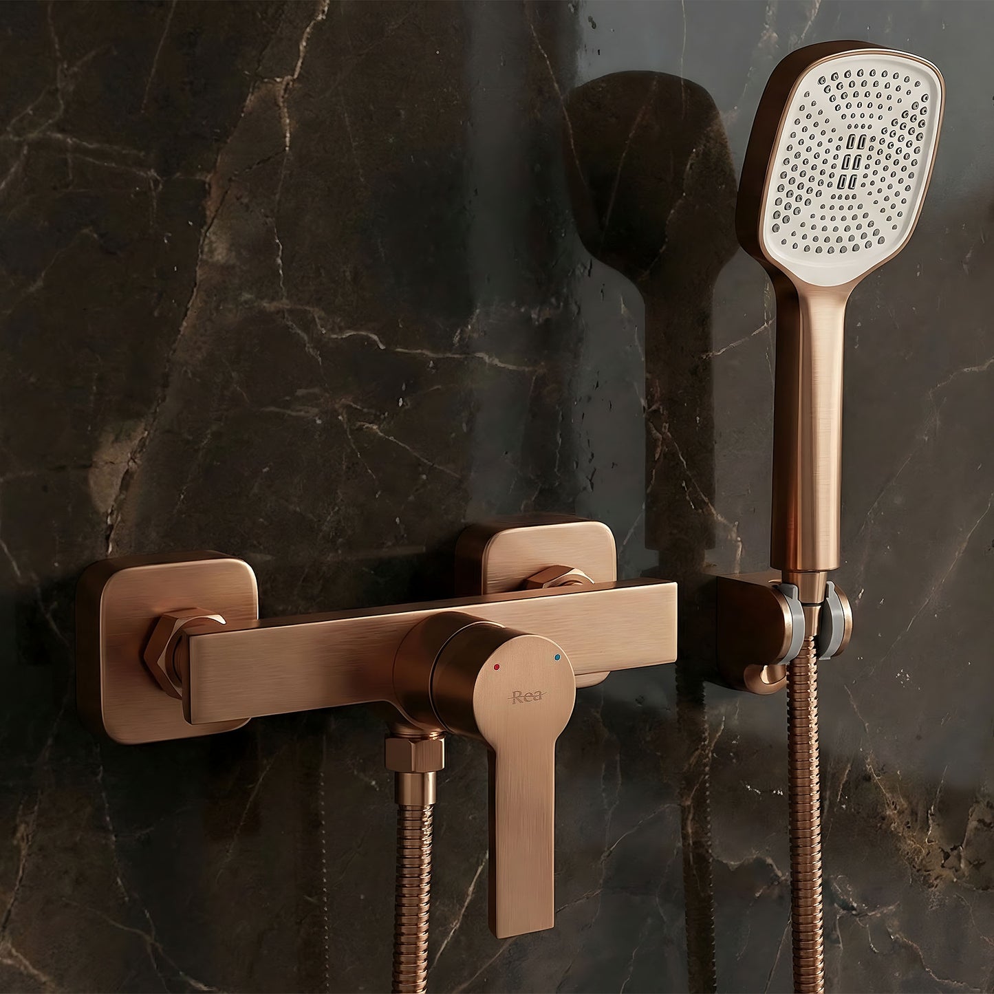 Duscharmatur REA ARGUS Brush Copper  2