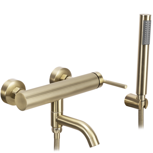 Wannenarmatur REA Argon Brush Gold  1