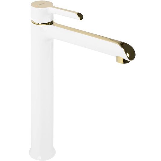 Waschbeckenarmatur Rea MELIA white gold High 1