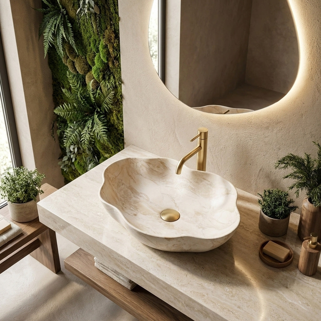 Aufsatzwaschbecken Rea Pearl Kallisto  2