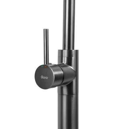 Waschbeckenarmatur freistehend Rea Lungo Titan  3