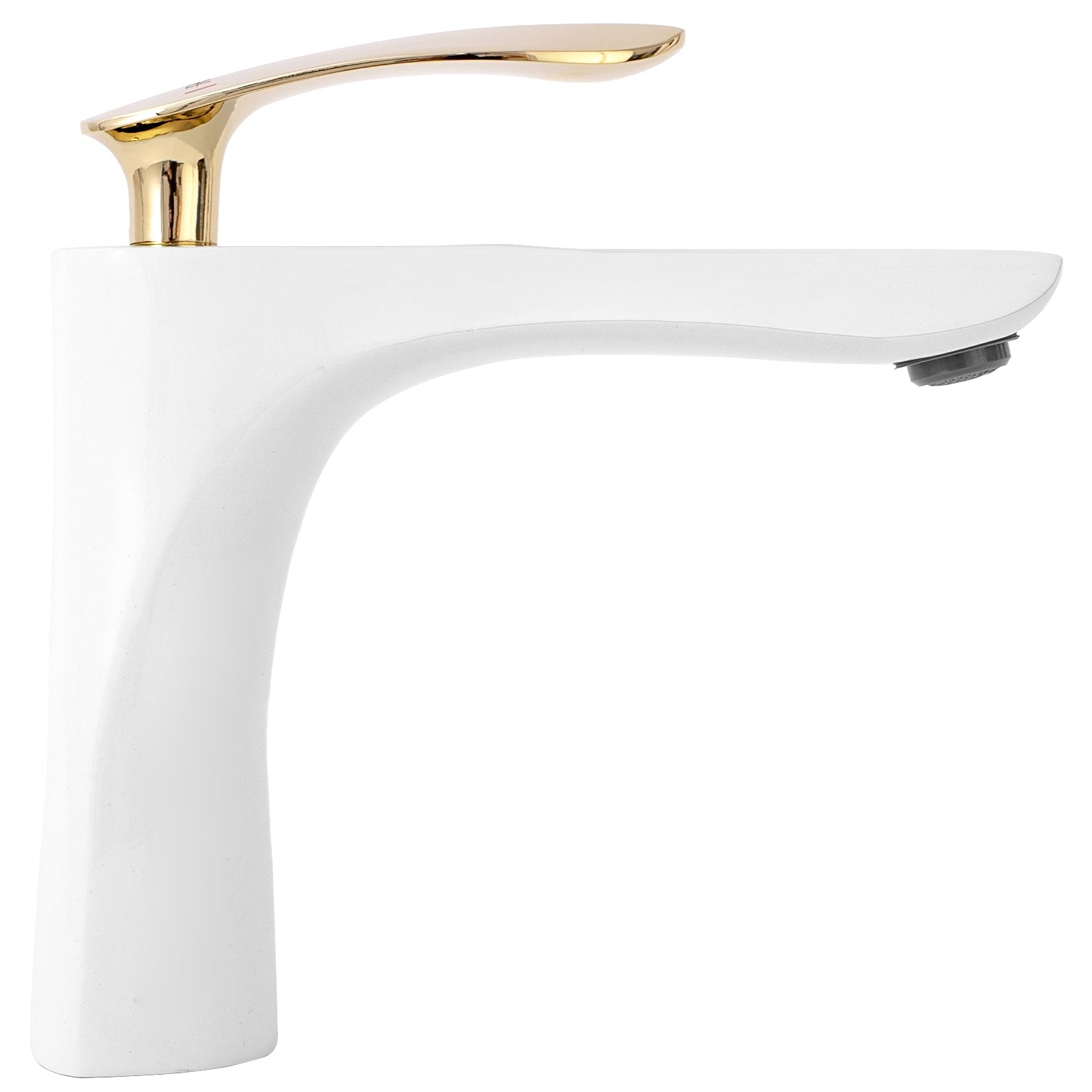 Waschbeckenarmatur Rea Orbit White Gold Low  4