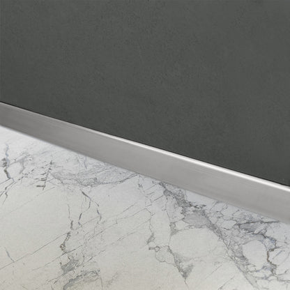 Listwa Brodzikowa Czołowa 130cm Brush Nickel  3