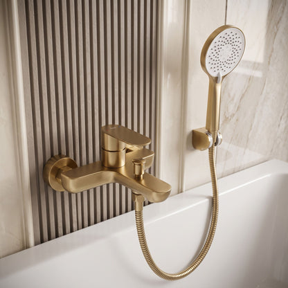 Wannenarmatur REA Logan Brush Gold 2