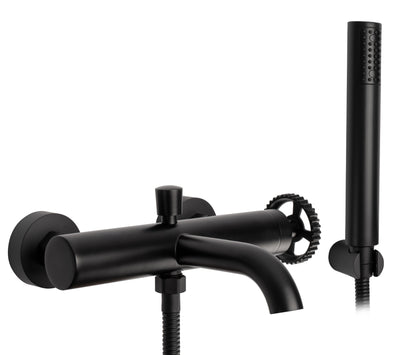 Wannenarmatur Rea VERTIGO BLACK MAT  1