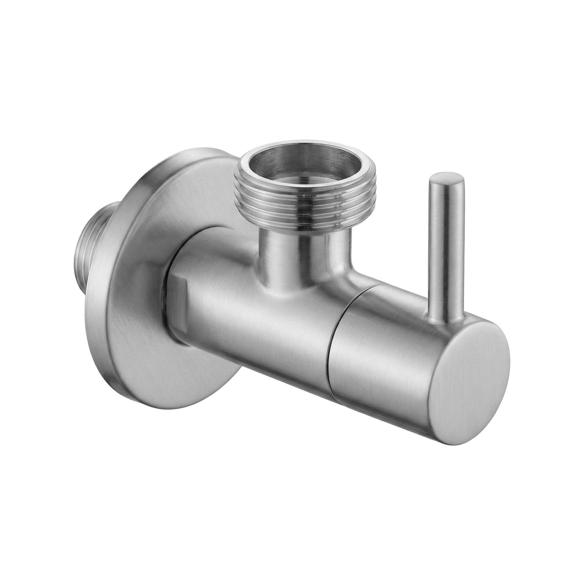 Eckventil 1/2" X 3/4" Brush Nickel 7
