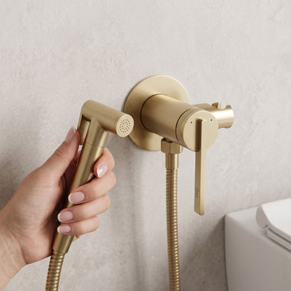 Bidetarmatur Rea Grace Brush Gold 5