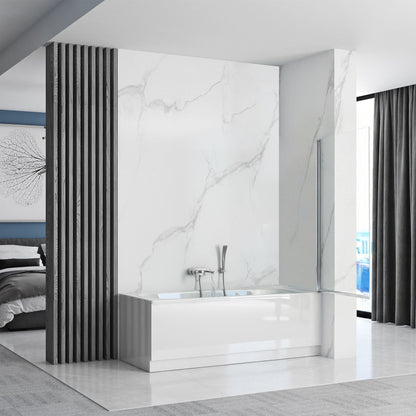 Badewanneaufsatz drehbar Rea Lagos 70 Chrome  3