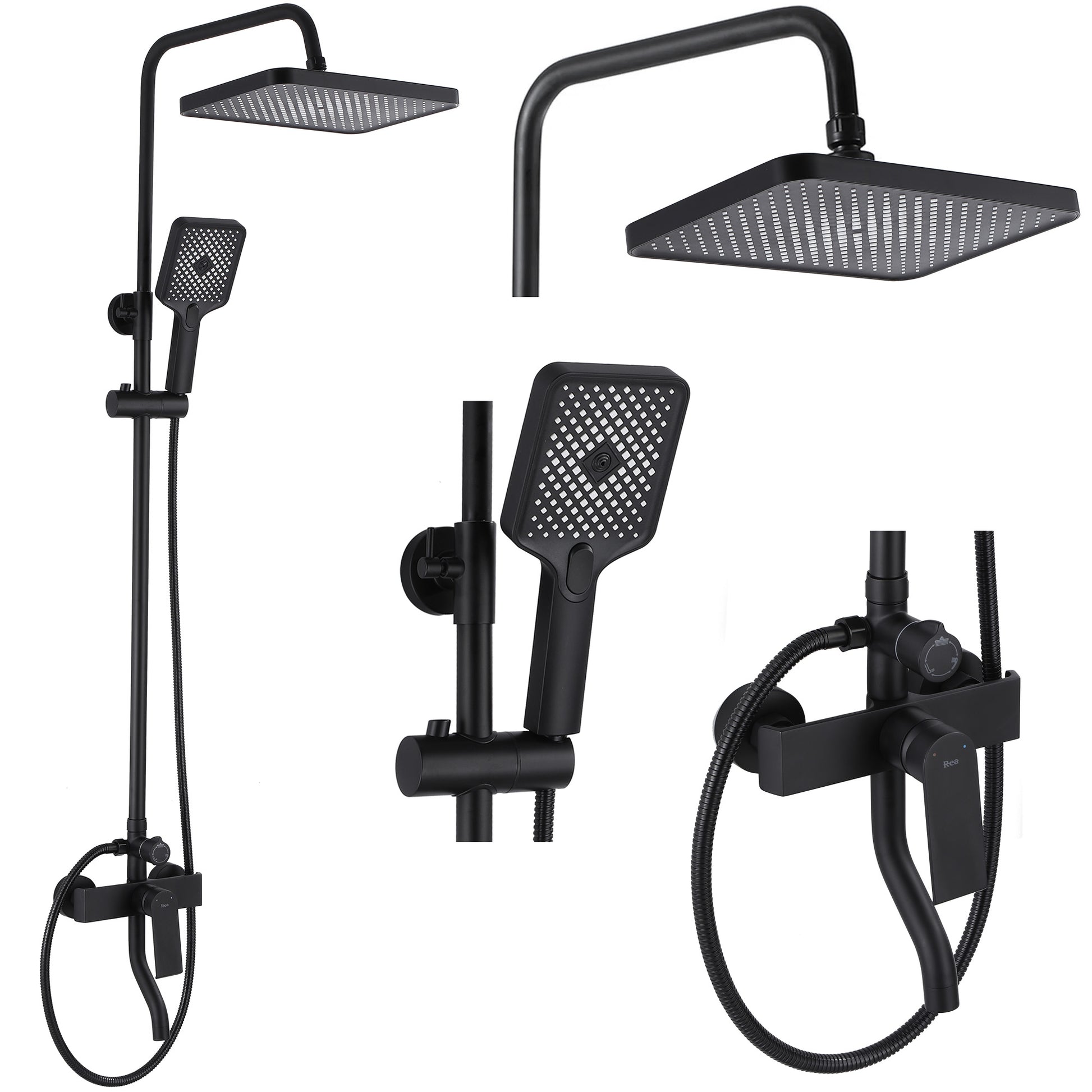Duschset REA HASS Black  1
