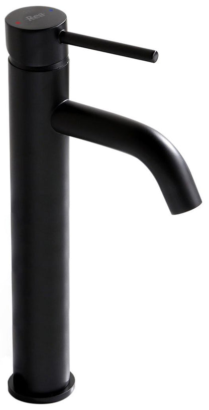 Waschbeckenarmatur Rea Lungo Black High 1