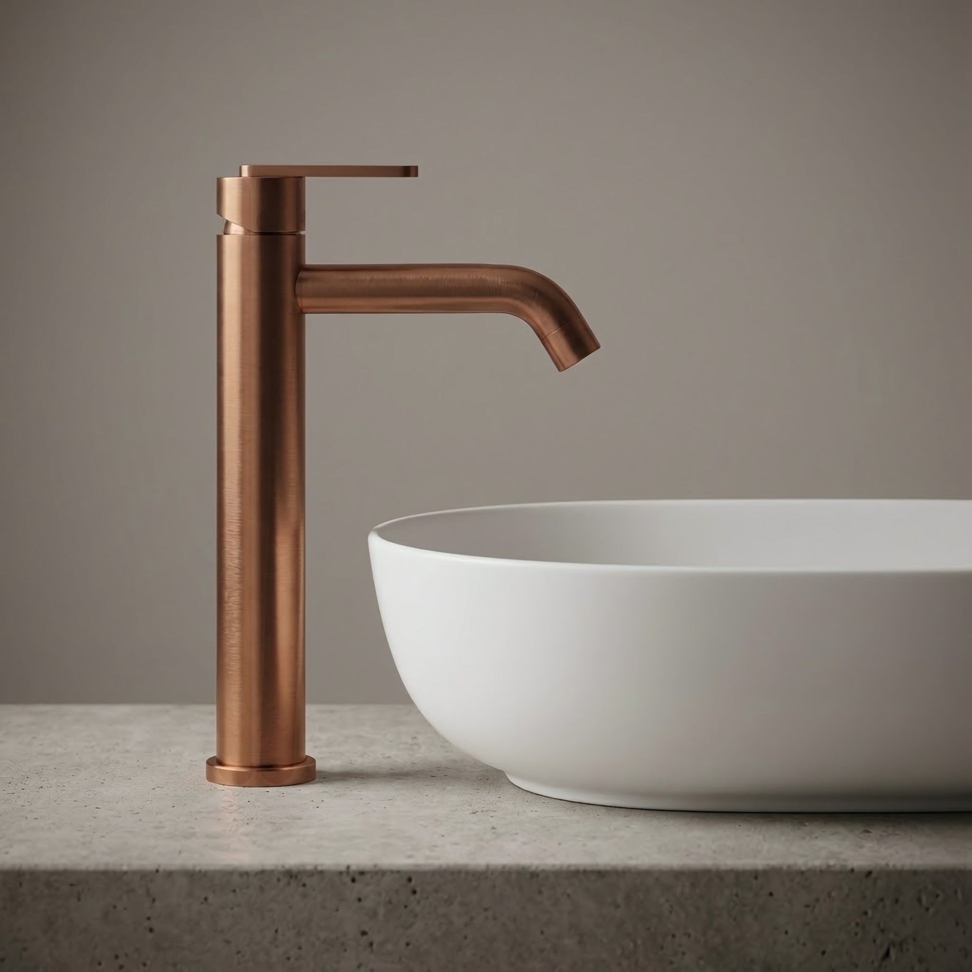 Waschbeckenarmatur Rea Ontario Brush Copper  9
