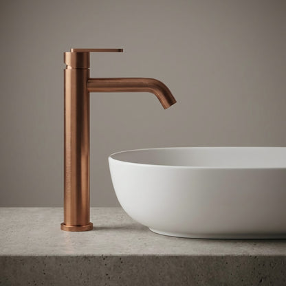 Waschbeckenarmatur Rea Ontario Brush Copper  9