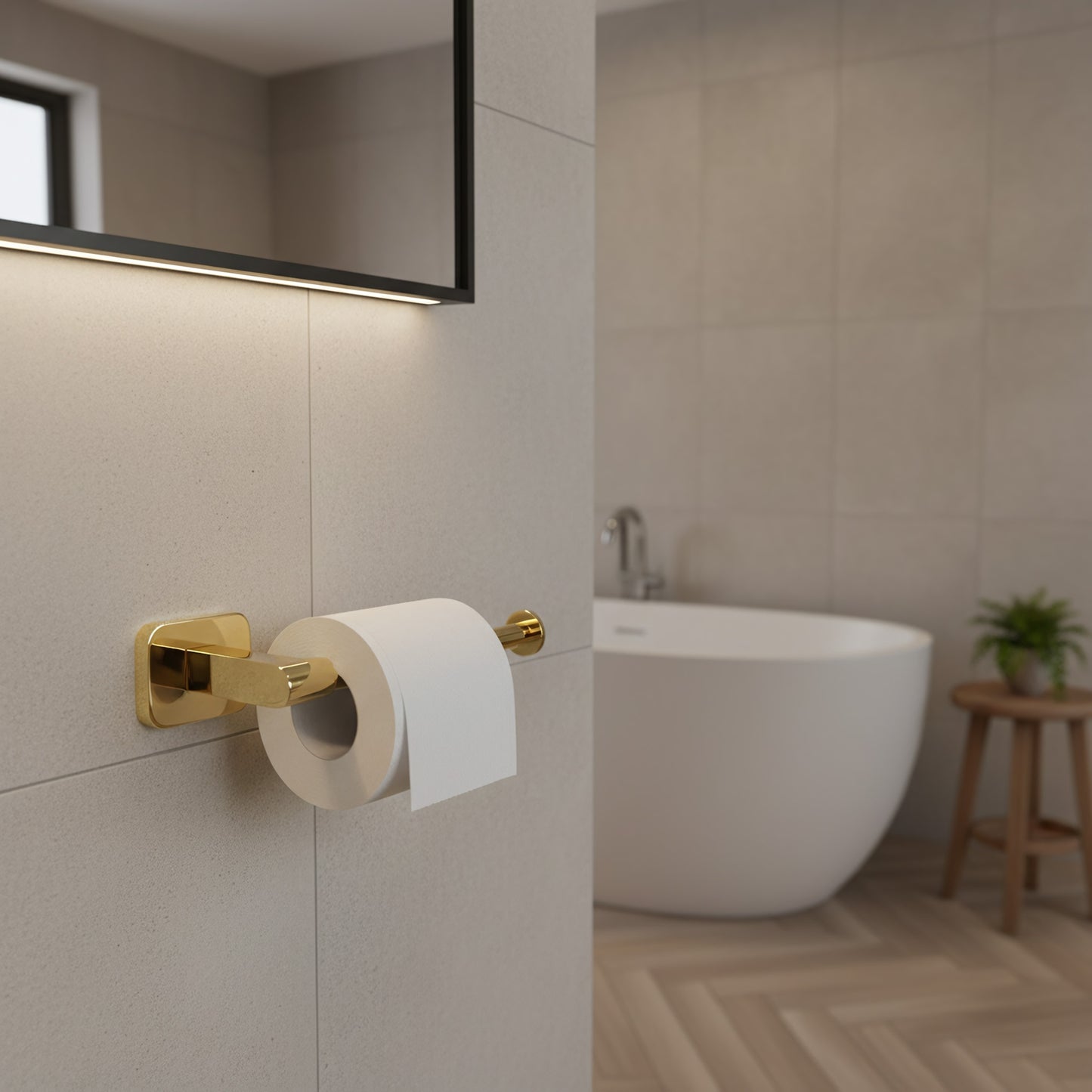 Halter Für Toilettenpapier 5909 Nico Gold  7