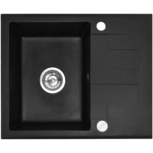 Spülbecken Rea NORTH black metalic  1