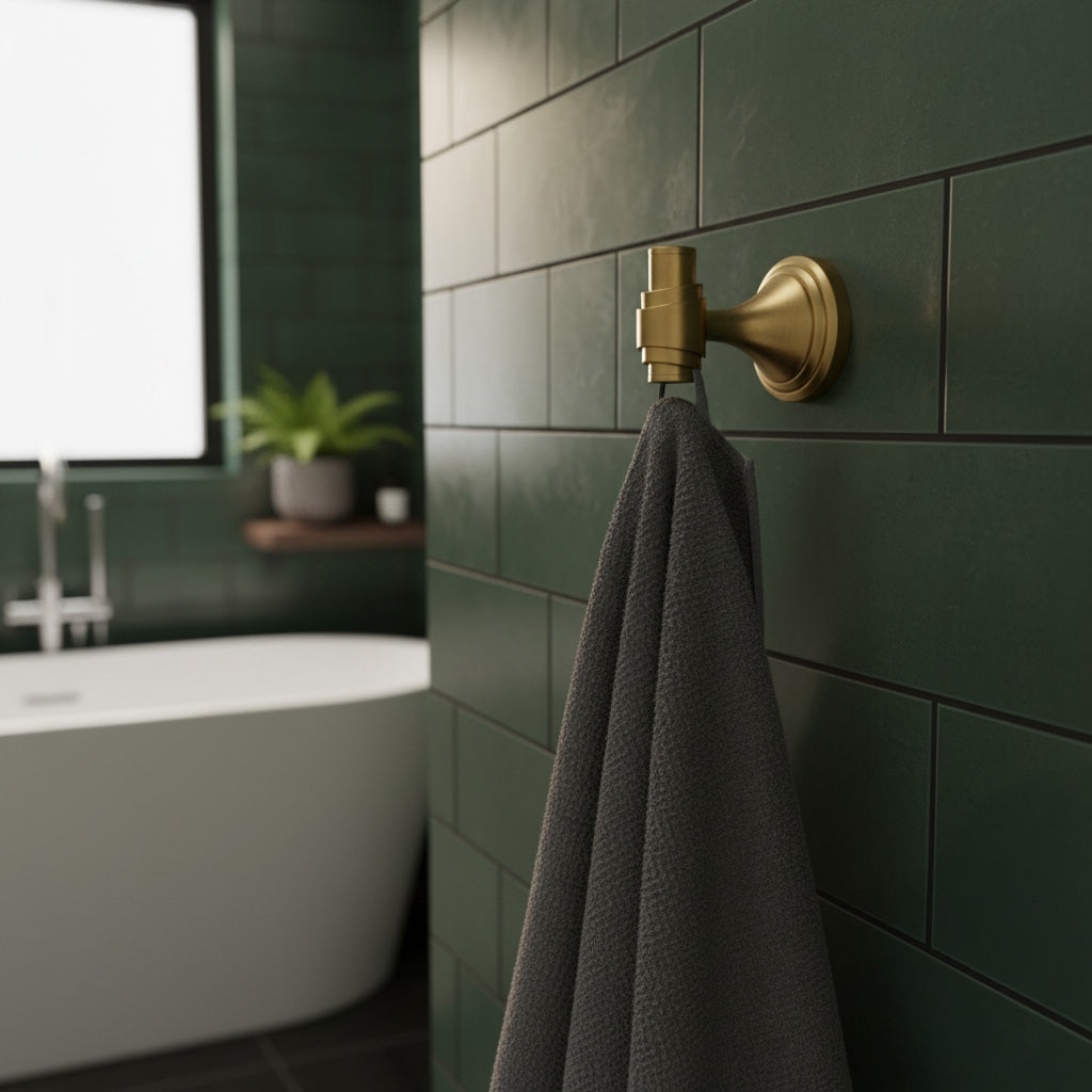 Badezimmerhaken 16101 Aristo Brushed Gold  2