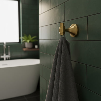 Badezimmerhaken 16101 Aristo Brushed Gold  2