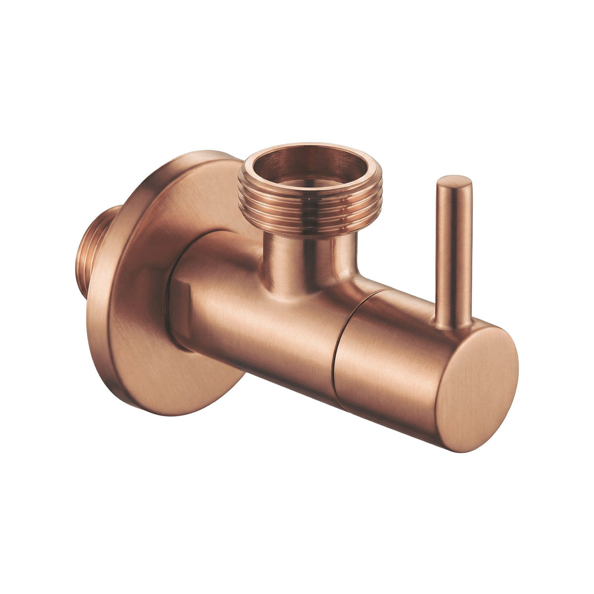 Eckventil 1/2" X 3/4" Brush Copper 7