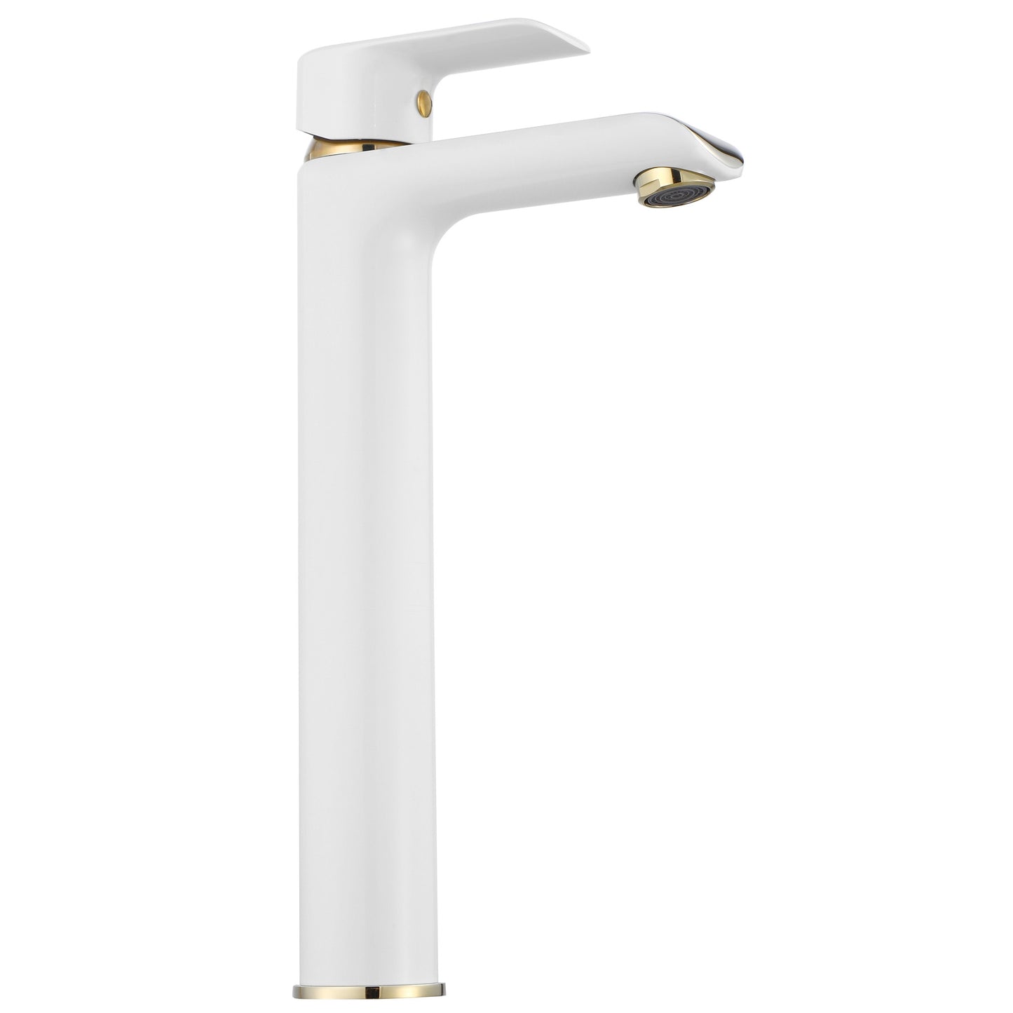 Waschbeckenarmatur REA Bloom White Gold high  4