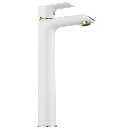 Waschbeckenarmatur REA Bloom White Gold high  4