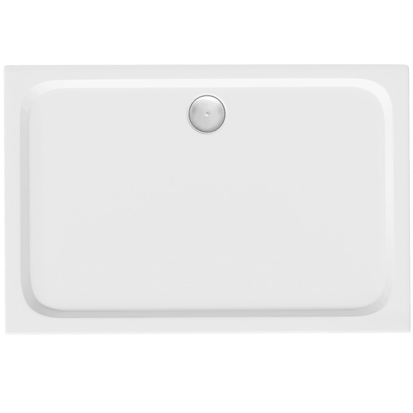 Acryl Duschwanne Rea Belmond White 80x100  1