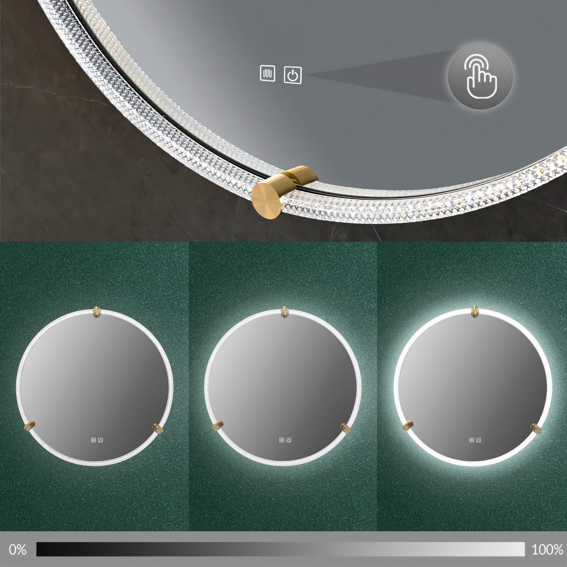 Spiegel LED 60cm 106  7