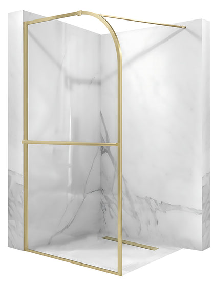 Duschwand Rea Sky Brush Gold 120  8