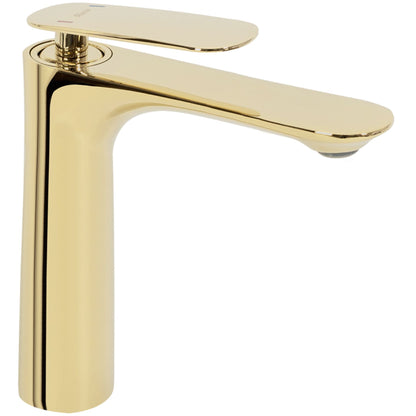Waschbeckenarmatur Rea Berg Gold low  4