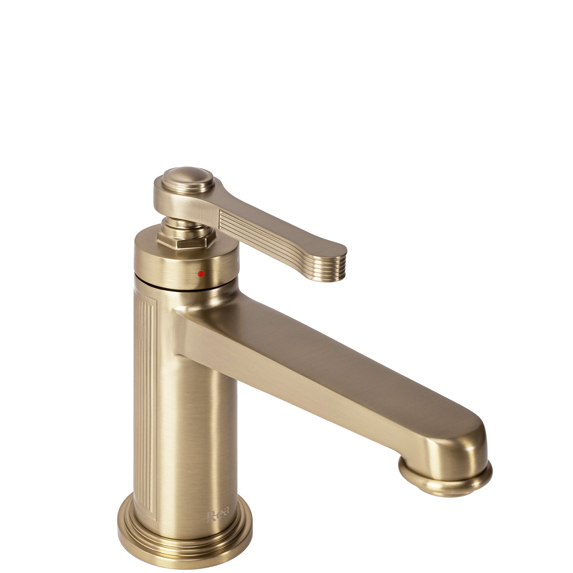 Waschbeckenarmatur Rea Monaco Gold Brush Low  1